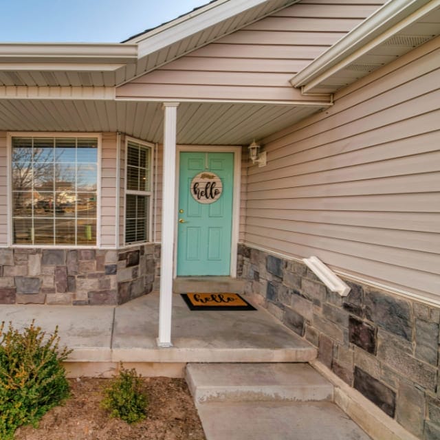 door and trim painting